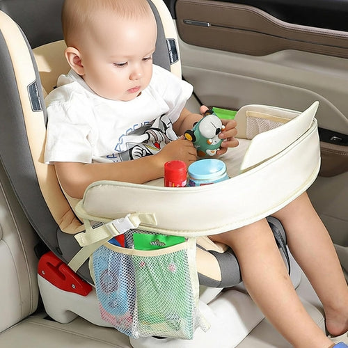 Plateau de Siège Auto Enfant Pliable & Imperméable