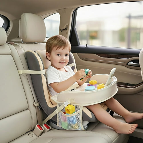 Plateau de Siège Auto Enfant Pliable & Imperméable