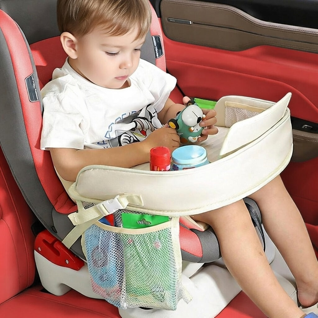 Plateau de Siège Auto Enfant Pliable & Imperméable